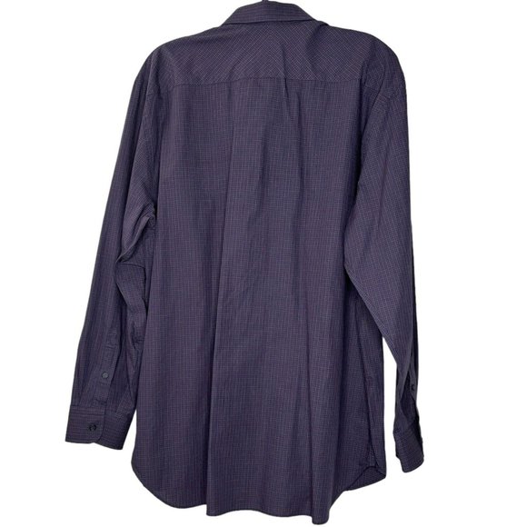 Billy Reid 100% Cotton Button Shirt (Size XXL) Long Sleeve Plaid Standard Fit - Picture 5 of 9